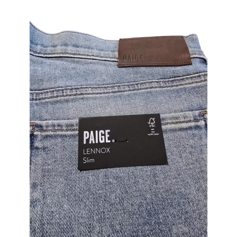 Paige Lennox Slim Jeans In Finnegan Sz 32 NWT
